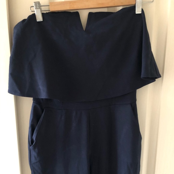 Nordstrom (Fraiche by J) Strapless Jumpsuit - Picture 7 of 7